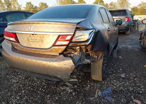 2014 Honda Civic Ex z USA, uszkodzony, nr VIN 19XFB2F88EE052049